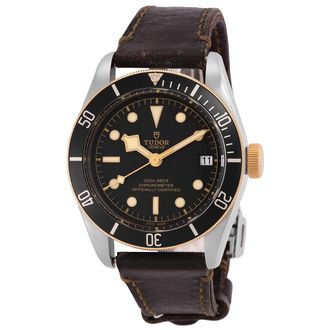 Tudor Pre-owned Tudor Heritage Black Bay Automatic Chronometer Black Dial Mens Watch M79733N-0001