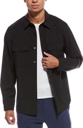 Theory Garvin Wool-Blend Shirt Jacket
