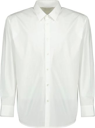 Saint Laurent Formal Shirts, male, White, Size: XL Cassandre Shirt