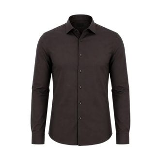 Kired Formal Shirt - male - KIRED - Formal Shirts - Brown - 2XL - Shirts