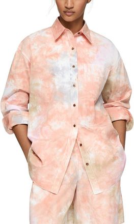 Lafayette 148 New York Boyfriend Oversized Shirt