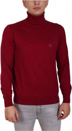 HUGO BOSS Hombre, Jerseys, Rojo, Talla: L
