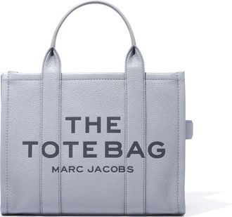 Marc Jacobs Shopping Bags, female, Gray, ONE SIZE, The Leather Medium Tote