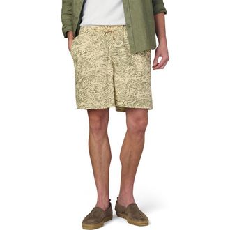 Joe's Loose Fit Print Shorts in Tropical Green at Nordstrom Rack, Size X-Large