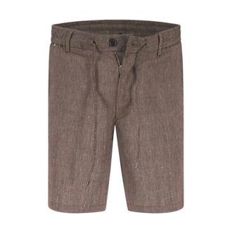 HUGO BOSS Hugo, Casual Shorts, male, Brown, Size: W30 Casual Shorts