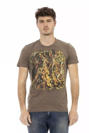 Trussardi Grafisch T-shirt Abstracte Kunstprint