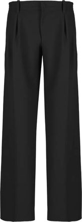 Laneus pleated trousers - Black