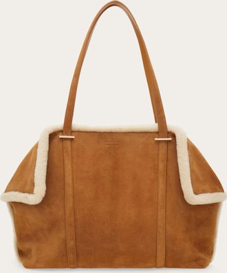 Ferragamo Women Folded tote bag (M) Brown