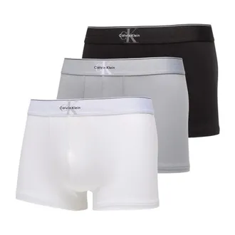 Calvin Klein Graphic Monogram Cotton Stretch 3-Pack Trunk - male - Calvin Klein - Underpants - Multicolor - XL - Underwear
