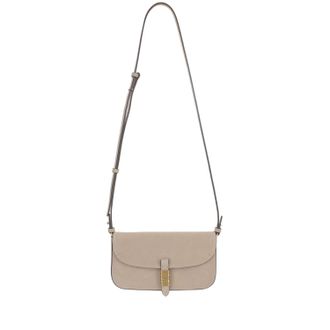 Pinko Saddle Leather Shoulder Bag