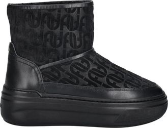 Furla Nuage Snow Boot - Dames - Winterlaarzen - Zwart - 37 EU - Leer - Schoenen