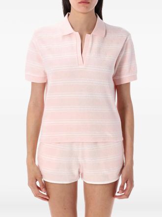 Sporty & Rich Top a righe - Rosa