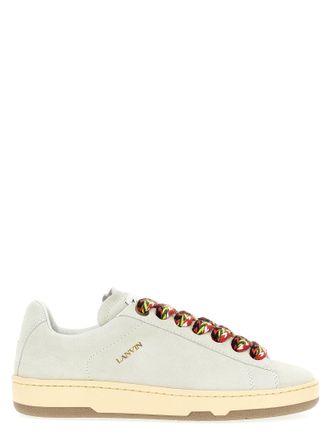 Lanvin Witte Kalfskin Sneakers