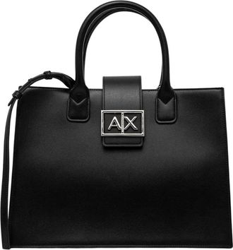 A|X Armani Exchange Dames, Tassen, Zwart, Maat: ONE Size Poliester
