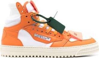 Off-white 3.0 Off Court high-top sneakers - men - Calf Leather/Fabric/Calf Leather/Fabric/Rubber - 41 - Orange