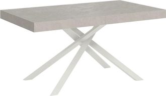 ITYhome Mesa extensible 90x160/264 cm efecto madera, cachemira