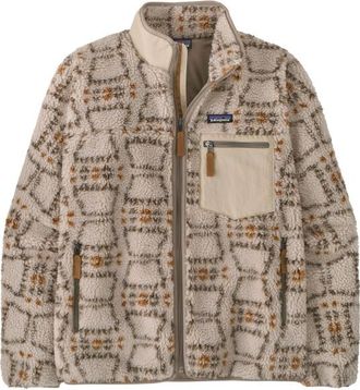 Patagonia Classic Retro-X Jacket Fleecejacke f&uuml;r Herren | beige/braun