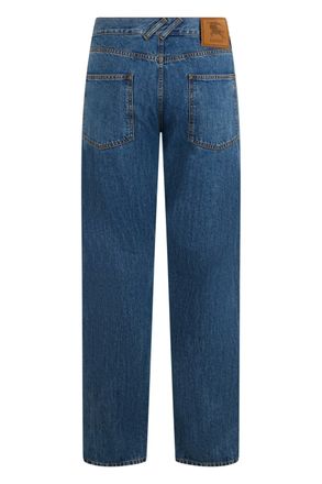 Burberry Straight Leg Jeans - Blue