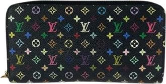Louis Vuitton Pre-owned Wallets, male, Multicolor, Size: ONE SIZE Pre-owned Monogram Multicolore Long Wallet