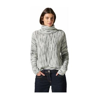 Cecil Dolman Pullover - Dames - Truien - Wit - Maat: XS Katoen