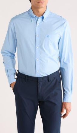 Brooks Brothers Solid Long Sleeve Shirt in Light/Pastel Blue at Nordstrom Rack, Size Xx-Large