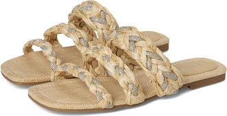 Nine West Qazz Womens Dress Sandals Light Natural : 5.5 M, Rubber/Synthetic