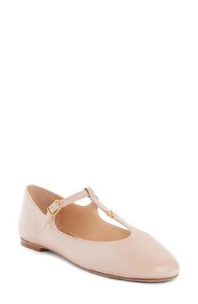 Chlo&eacute; Marcie Mary Jane Flat in Blush Pink at Nordstrom Rack, Size 9Us / 39Eu