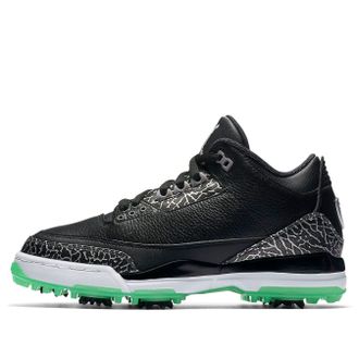 Air Jordan 3 Retro Golf Black Green Glow AJ3783-001