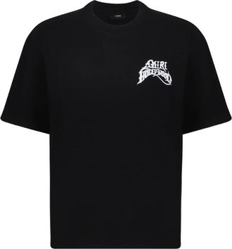 Amiri MA Core Logo Tee - Heren - T-shirts - Zwart - S - Katoen - Tops