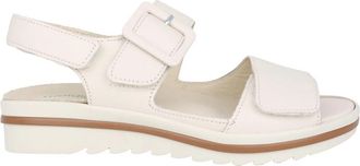 Waldl&auml;ufer Wijde pasvorm damessandaal - off white - Dames - Sandalen - Beige - 39 1/2 EU - Schoenen