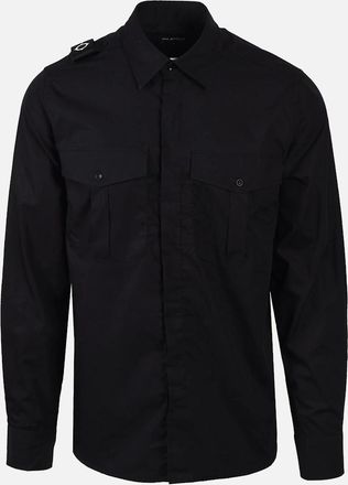 Mastrum Mens Ma.Strum LS Cyclone Shirt Jet Black - Size: 38