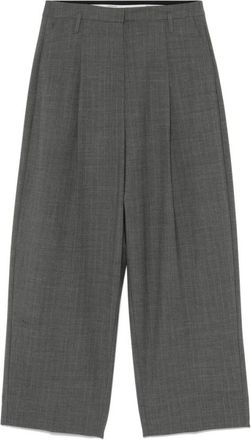 Birgitte Herskind Broeken, Dames, Grijs, S, Wijde broek