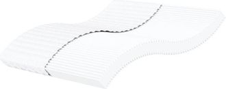 vidaXL Vidaxl - Colch&oacute;n De Espuma Dureza 2 3 Blanco 200x200 Cm