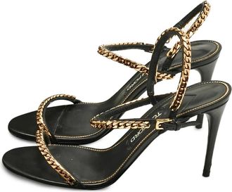 Tom Ford Sandali con cinturino alla caviglia - Nero