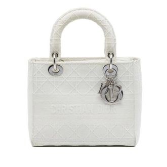 Dior Pre-owned Canvas dior-bags - Dames - Pre-owned - Wit - Maat: ONE Size