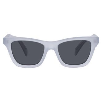 Prada Grey Cat Eye Ladies Sunglasses PR C07S 22G08Z 51