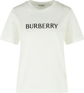 Burberry Frankie White Cotton T Shirt