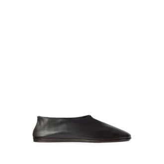 Christophe Lemaire Glove Slip-ons In Shiny Nappa Lambskin