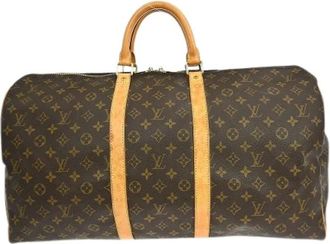 Louis Vuitton Pre-owned Weekend Bags, unisex, Brown, Size: ONE SIZE Pre-owned Keepall Bag