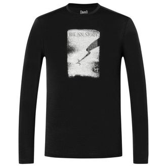 super.natural The SN Story L/S Longsleeve f&uuml;r Herren | schwarz