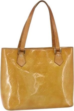 Louis Vuitton Pre-owned Vintage Tote Bag - Dames - Vintage Shopper - Beige - ONE Size - Leer - Vintage