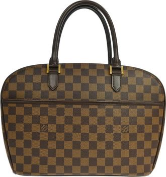 Louis Vuitton Sarria Damier Brown Canvas Handbag (Pre-Owned)