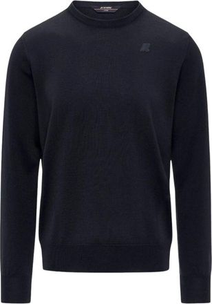 K-Way Sebastien Merino - Knitwear - Hombre - Azul - 2XL
