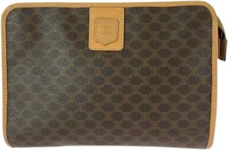 Celine Pre-owned Clutches, male, Brown, Size: ONE SIZE Pre-owned Vintage Clutch