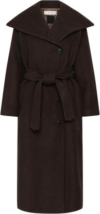 Inwear Jassen - Dames - Jas met riem - Bruin - 2XL - Jassen