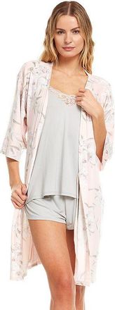 Flora Nikrooz Velour Robe & Pajama Set