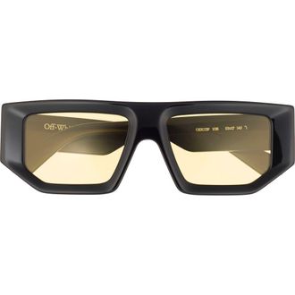 Off-white Vancouver 53mm Square Sunglasses in Black Yellow at Nordstrom Rack