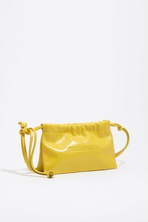 Bimba & Lola Leather Mini Multi-Strap Bag in Yellow at Nordstrom