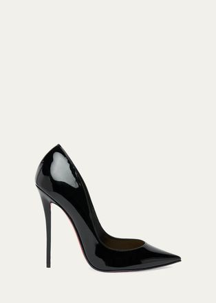 Christian Louboutin 120mm La Pigalle Patent Leather Pumps
