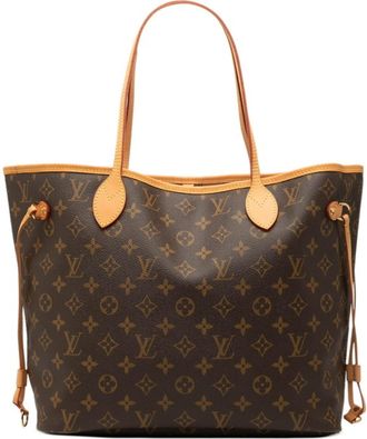 Louis Vuitton Brown Pvc Leather Shoulder Bag Tote Bag (Pre-Owned)